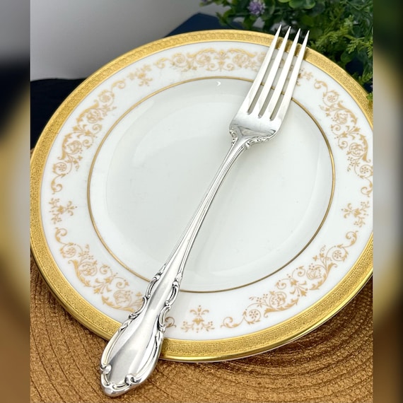 Vintage Towle Sterling Silver Legato Dinner Fork / Sterling Legato Replacement Fork / Towle Legato Silverware Fork / Legato Towle Flatware