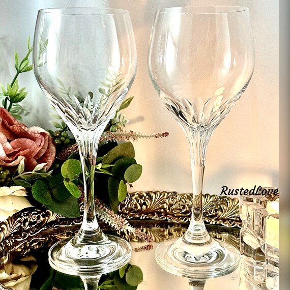 Vintage Schott-Zwiesel Revue Wine Glasses, Set of 2