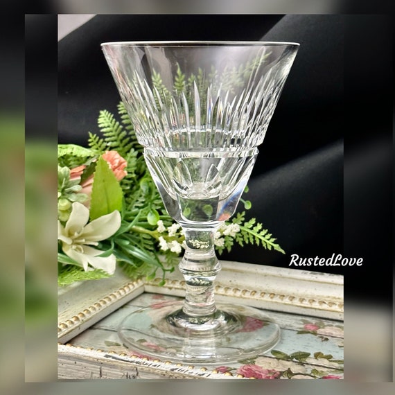 Waterford Crystal Mourne Claret Wine Glass / Waterford Mourne Wine Glass / Waterford Crystal Glass / Mourne Claret Wine Glass - 1