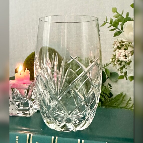 Galway Ashford Highball  Glass / Ashford CUT Base Highball Glass / Galway Vintage Ashford Highball Glass / Vintage Ashford Glassware