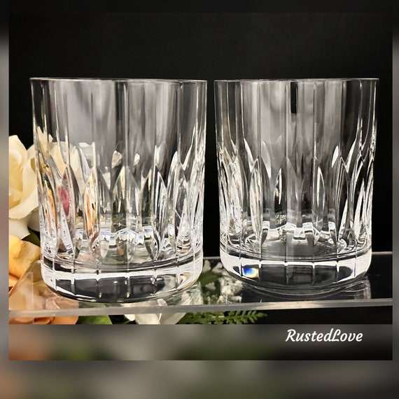 Mikasa Park Ave Double Old Fashioned Glasses / Park Ave Double Old Fashioned / Vintage Park Ave Old Fashioned Glasses / Park Ave Barware - 2