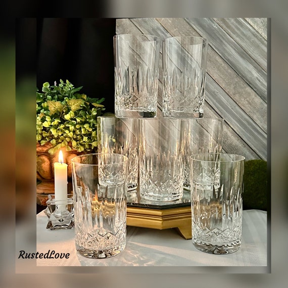 Vintage Atlantis Isabel Highball Glasses / Isabel Highball Blown Glass / Vintage Atlantis Highball Glass / Atlantis Drinkware Glasses - 7