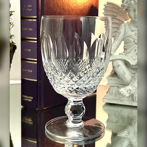 Waterford Colleen Short Stem Water Glass / Waterford Crystal Colleen Water Goblet / Colleen Water Glass / Short Stem Colleen Water Glass