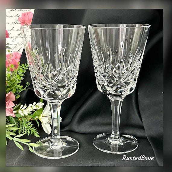 Gorham King Edward Water Glasses / King Edward Water Glasses / King Edward Gorham Water Glasses / Vintage Gorham Glasses / King Edward - 2