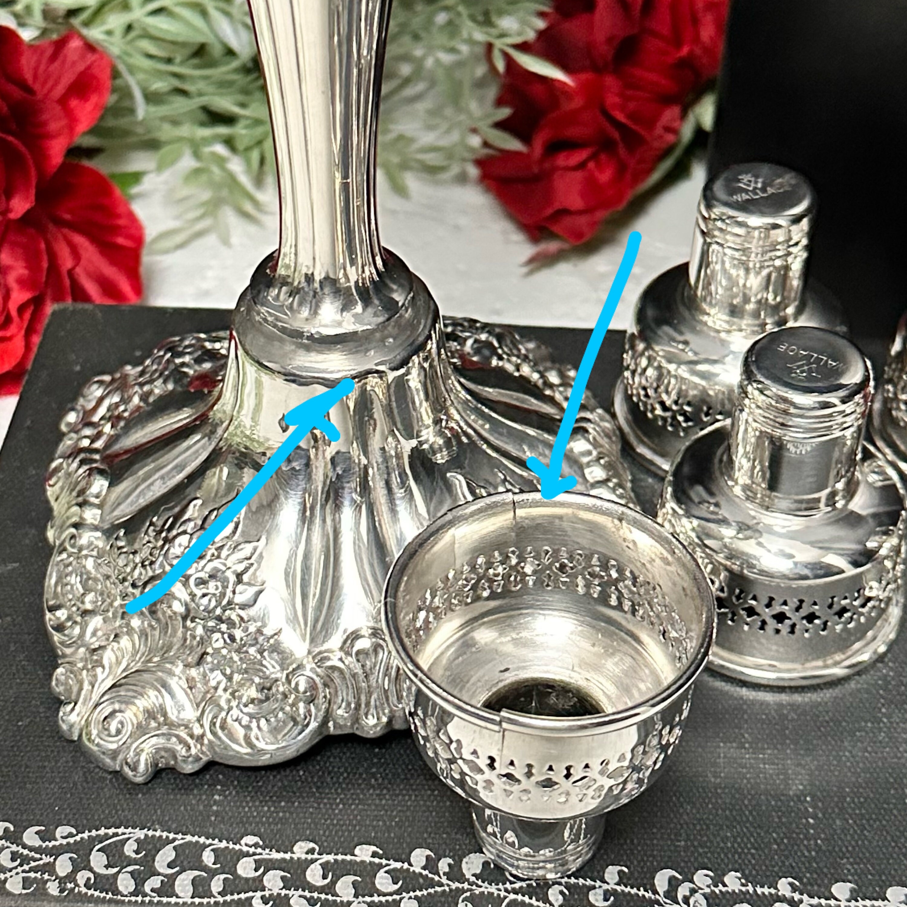 Baroque by wallace shop candle holders