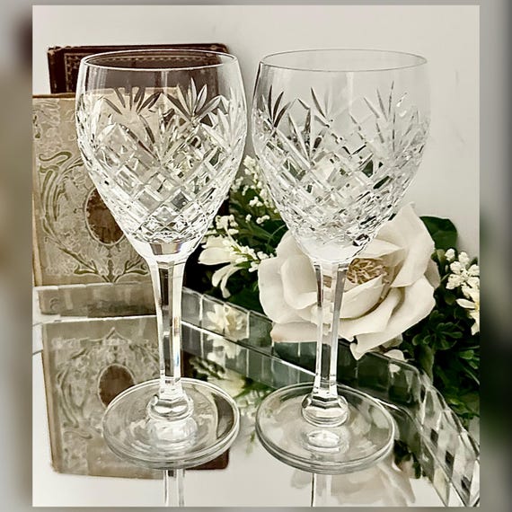 Waterford Marquis Merano Water Goblets Pair Crystal Replacement