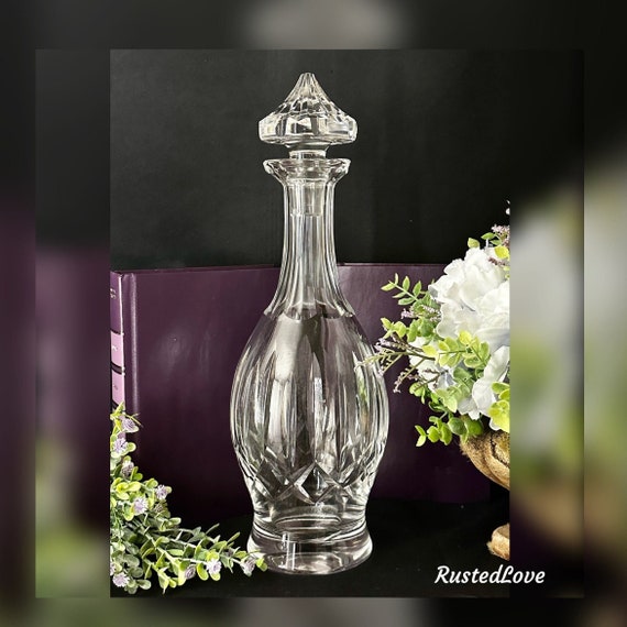 Waterford Crystal Kildare Decanter / Vintage Cut Glass Decanter / Waterford Crystal Kildare / Kildare Decanter / Waterford Decanter / **READ