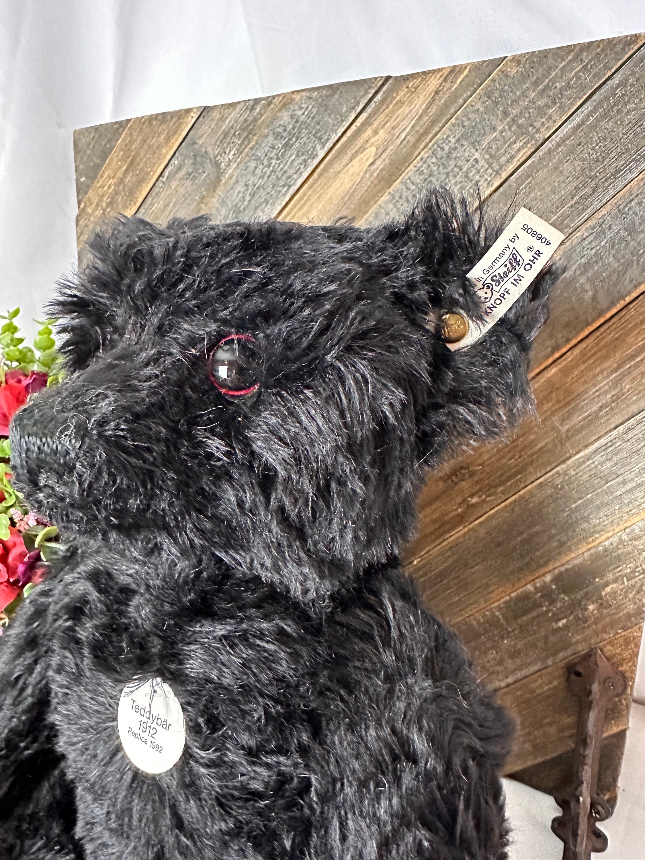 Steiff Teddy Bear 1912 Black/ Steiff Bear 40 Replica Steiff Teddy Bear 1912 Black/ Steiff Bear 40 Replica