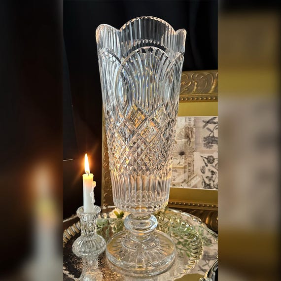 RARE 1 of 1 Waterford Crystal Signed Vase / Vintage Limited Edition Signed Jim O'Leary Vase / Jim O'Leary Limited Edition Vase RARE 1 of 1