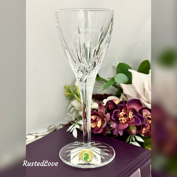 Waterford Crystal Lismore Cordial Glass / Lismore Waterford Cordial Glass / Waterford Blown Glass / Lismore Vintage Liquor Cocktail Glass  1