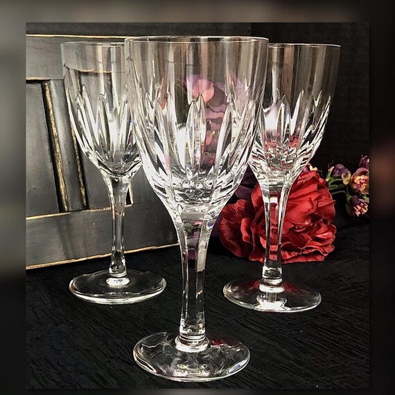 Atlantis Castelo Wine Glasses / Atlantis Blown Glass Set / Wine Glasses / Vintage Wine Glasses / Drink and Barware / Castelo Barware - 3