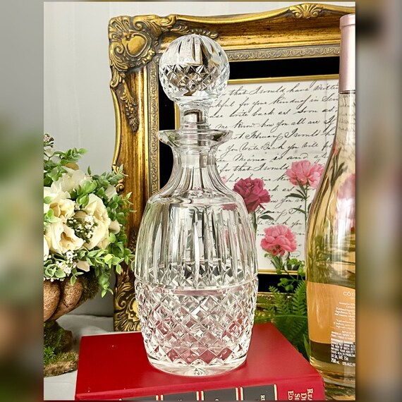 Waterford Crystal Maeve Cut Decanter / Waterford Decanter / Decanter & Stopper / Maeve Vintage Crystal Decanter / Waterford Crystal Decanter