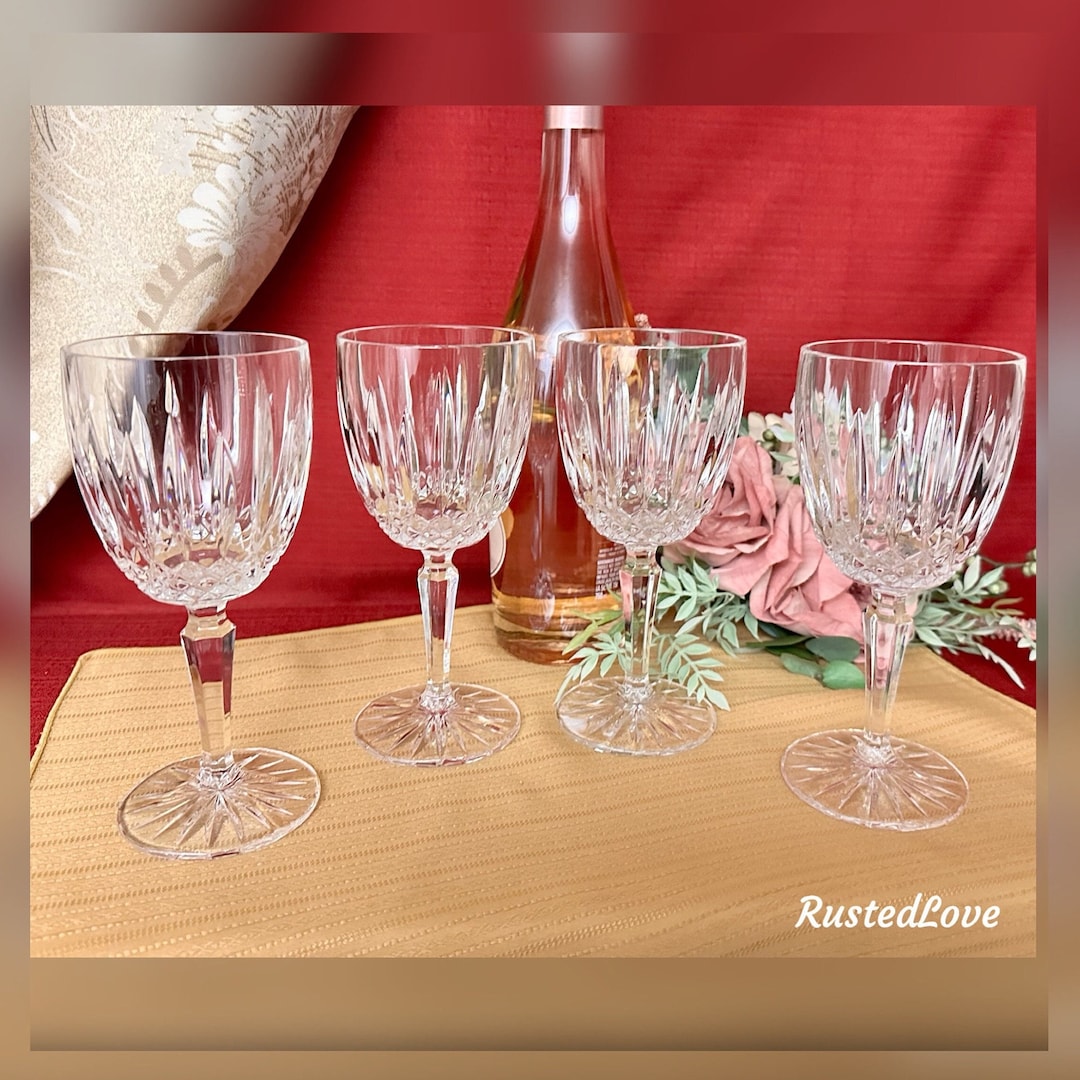 Mikasa Wine Glasses / Mikasa Old Dublin Glasses / Vintage Mikasa Wine