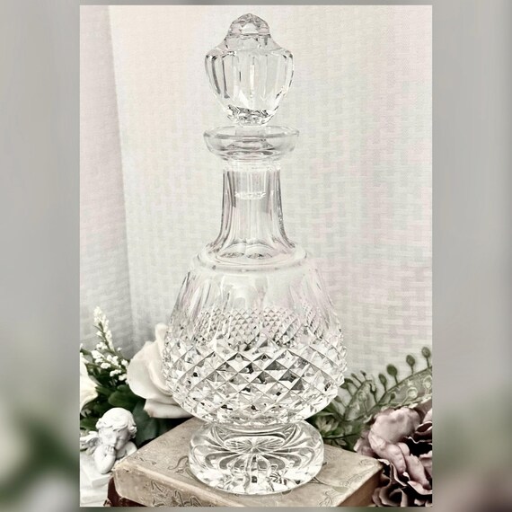 Vintage Waterford Crystal Colleen Brandy Decanter, Irish Cut Glass