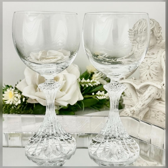 Mikasa The Ritz Wine Glass Set of 2 Replacement Goblets