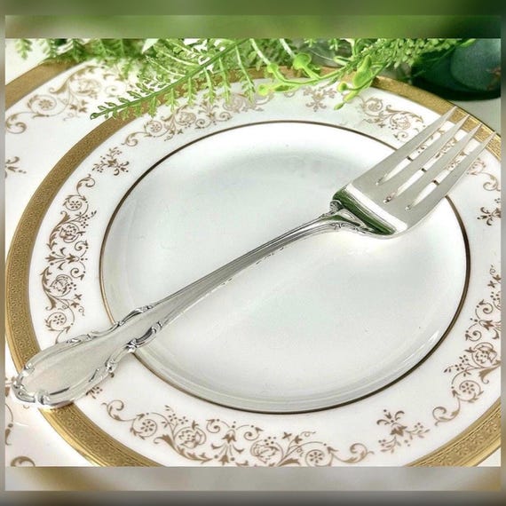 Towle Legato Sterling Silver Salad Fork 6 5/8 Inch Flatware Replacement