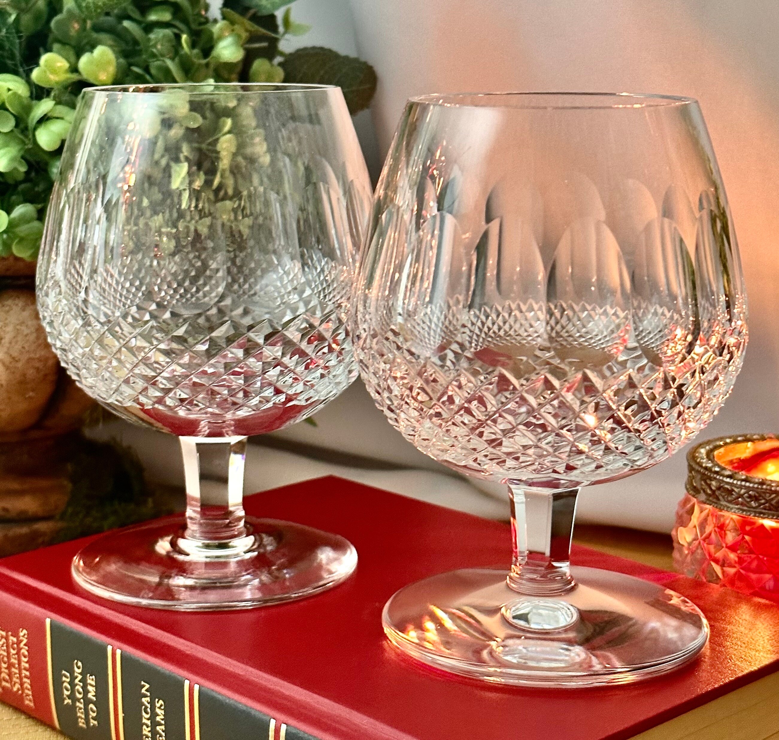 Crystal online brandy glasses
