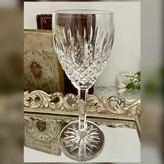 Waterford Castlemaine Water Goblet Vintage Irish Crystal Replacement Glass