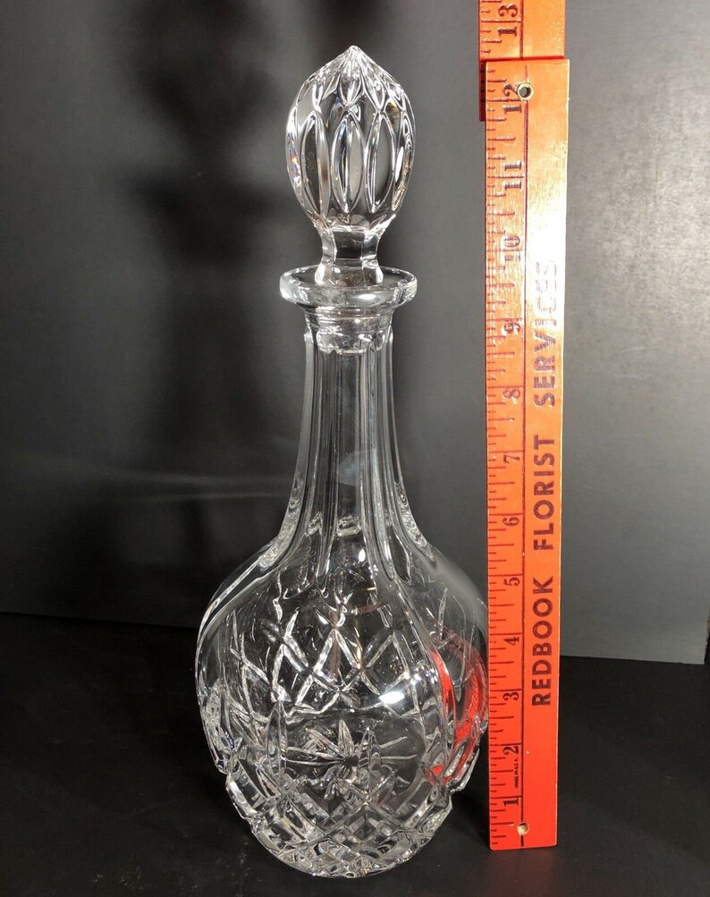 Decanter / Gorham King Edward / Vintage / Whiskey Decanter / Etsy