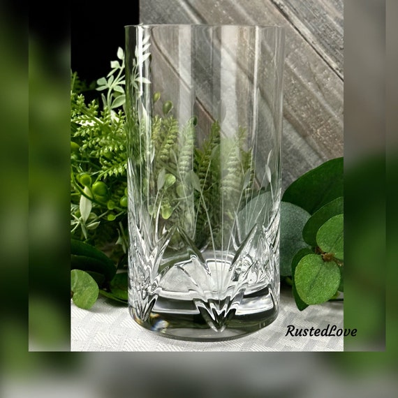 Mikasa Petit Points Highball Glass / Mikasa Highball Glass / Petit Points Highball Glass / Mikasa  Petit Points Glass / Highball Glass - 1