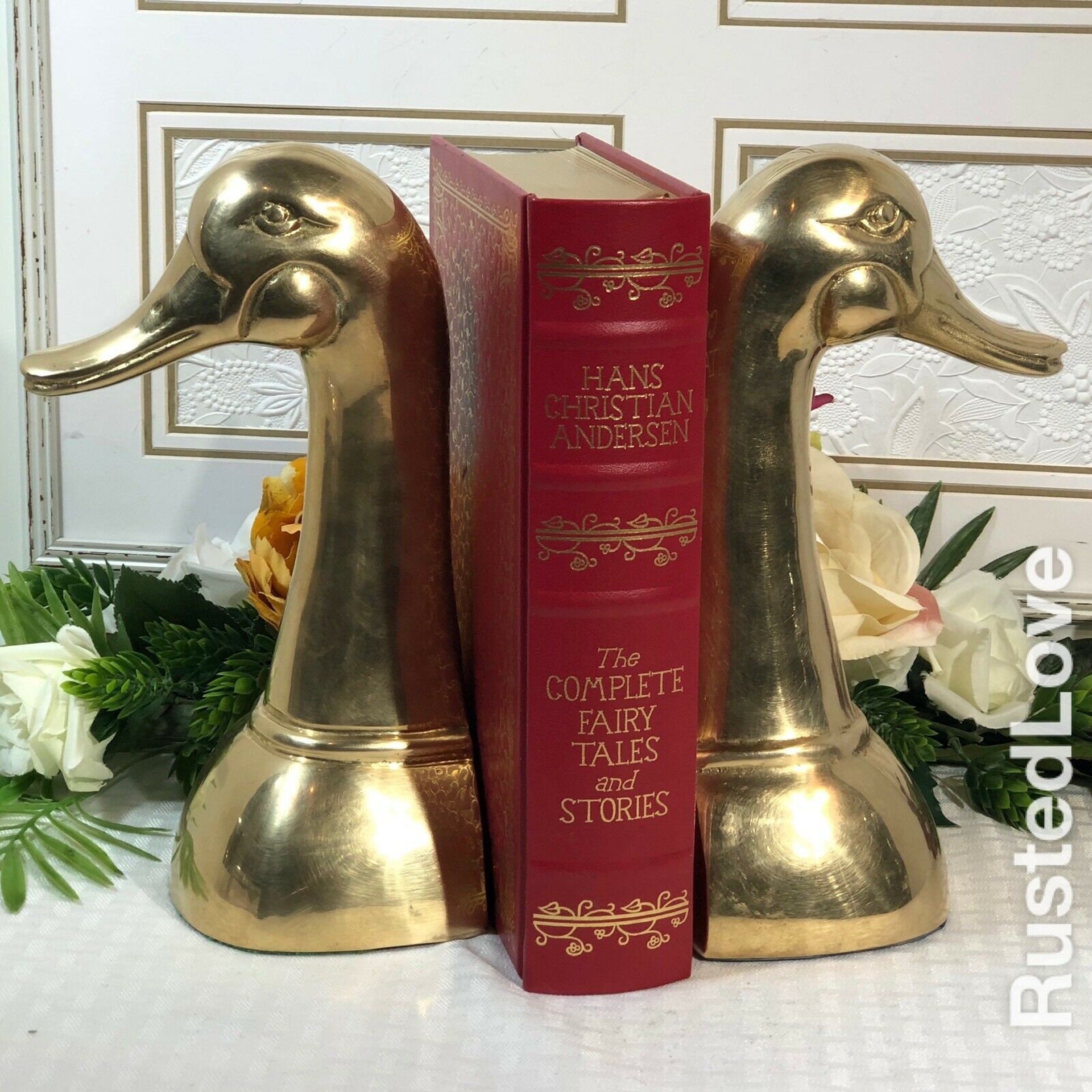 Vintage Ducks Bookends Decorative Crafts Brass RARE MCM 9 Etsy