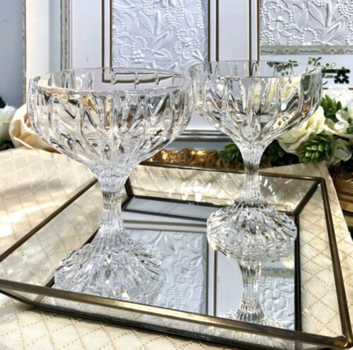 Vintage Dessert Cups Mikasa Park Lane Champagne Cup Dessert Etsy