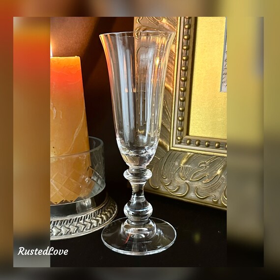 Mikasa French Countryside Champagne Glass / Vintage Mikasa Toasting Champagne Flute / French Countryside Champagne Wedding Glass - 1