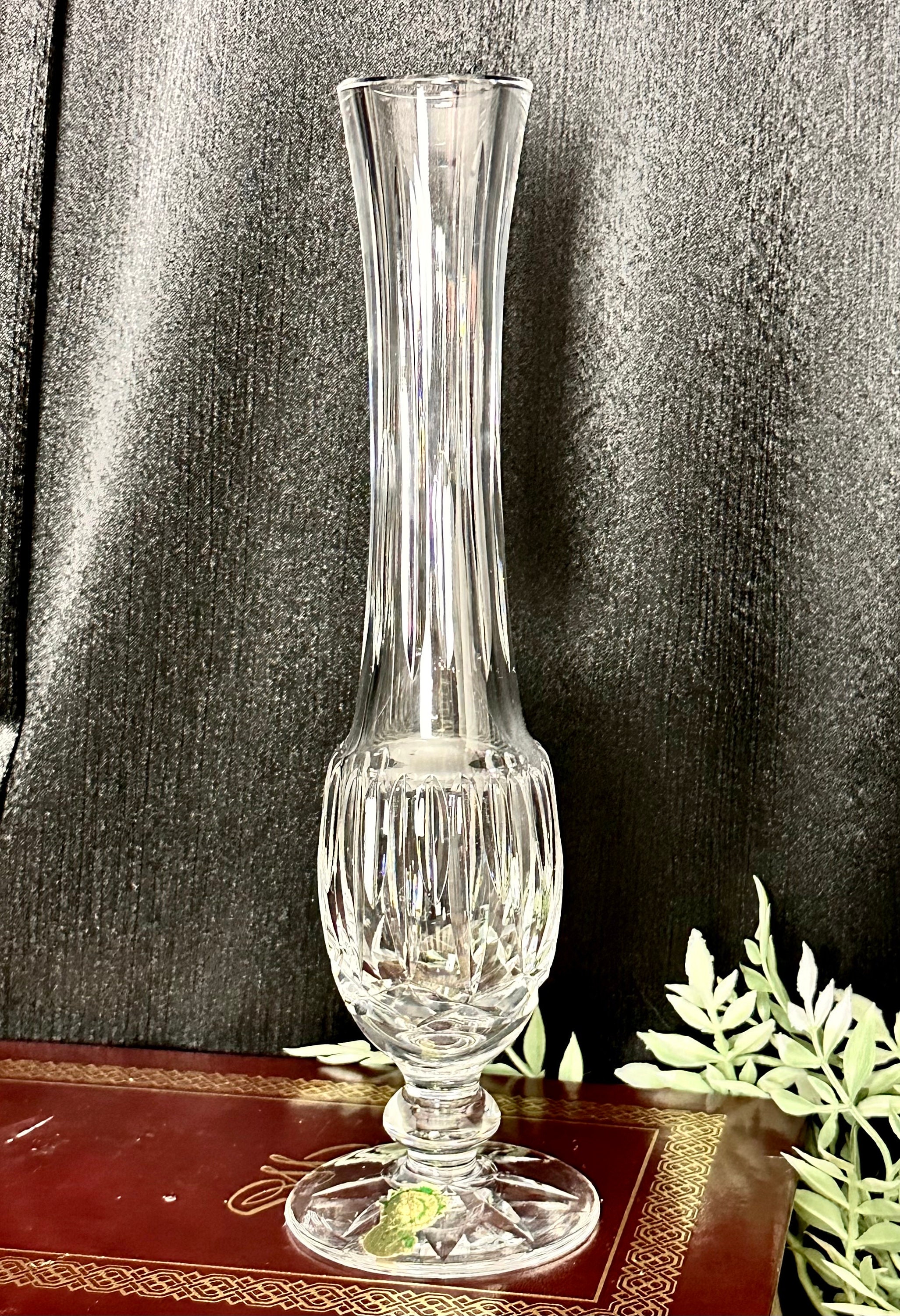 Waterford crystal bud vase: 386,000 ppm Lead (39% Lead)! Crystal items can  passively create Lead dust in your home.