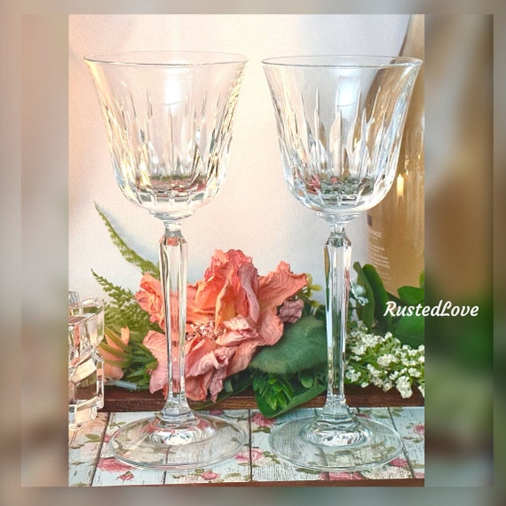 Park Ave Mikasa Water Glasses / Vintage Mikasa Park Ave Water Goblets / Park Ave Mikasa Water Goblets / Vintage Park Ave Water Glasses - 2