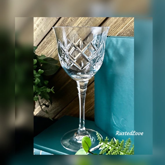 Mikasa Dorset Wine Glass / Mikasa Wine Glass / Vintage Mikasa Wine Glass / Dorset Wine Goblet / Mikasa Dorset Blown Glass Wine Glass - 1