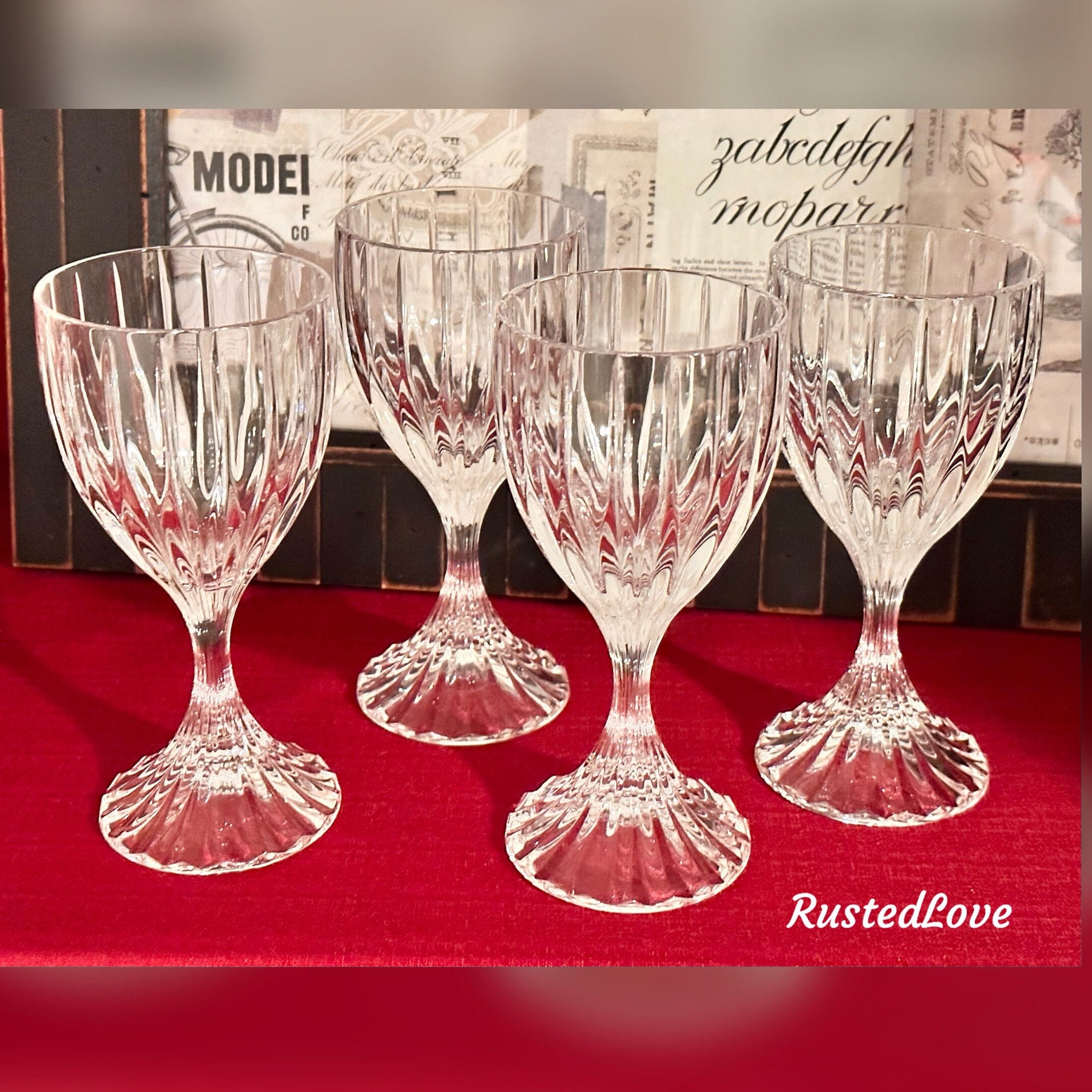 Wine Glasses Mikasa Wine Glass Crystal Glasses Vintage Mikasa Glassware Set Elegant Glasses Mikasa Drinkware Elegant Stemware Etsy UK
