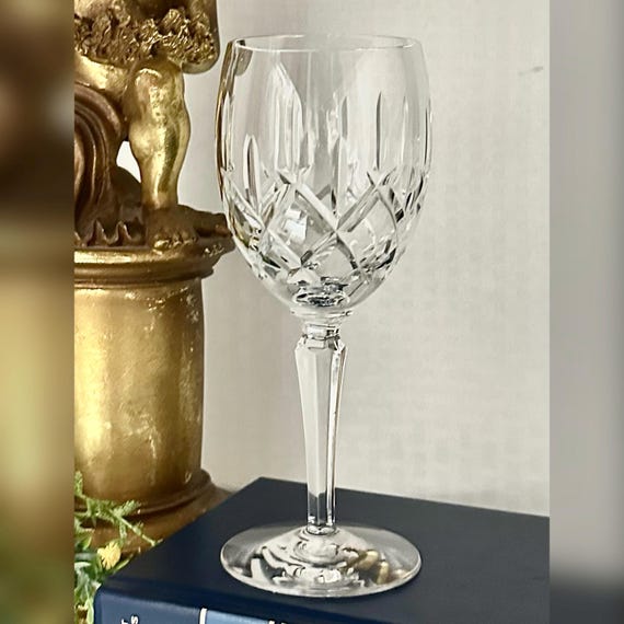 Gorham Lady Anne Water Glass / Vintage Blown Glass Lady Anne Water Goblet / Lady Anne Water Glass / Gorham Water Glass / Lady Anne Goblet
