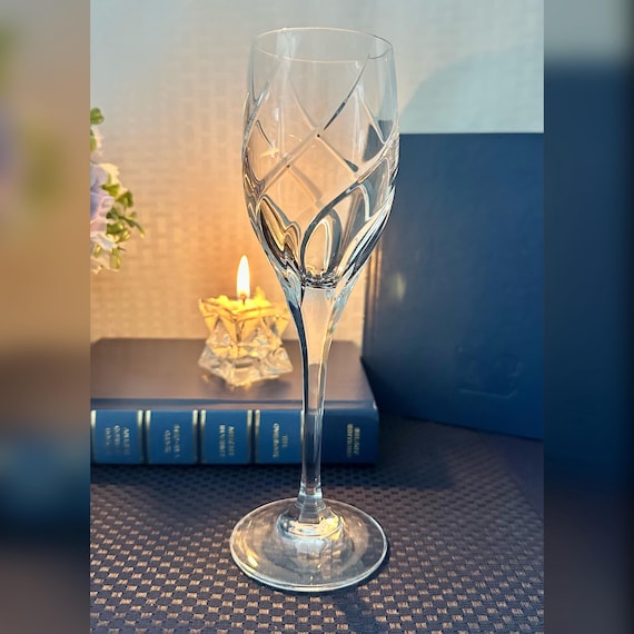 Mikasa Olympus Wine Glass / Olympus Mikasa Wine Glass / Vintage Blown Glass Olympus Wine Goblet / Olympus Wine Glass / Mikasa Wine Glass - 1