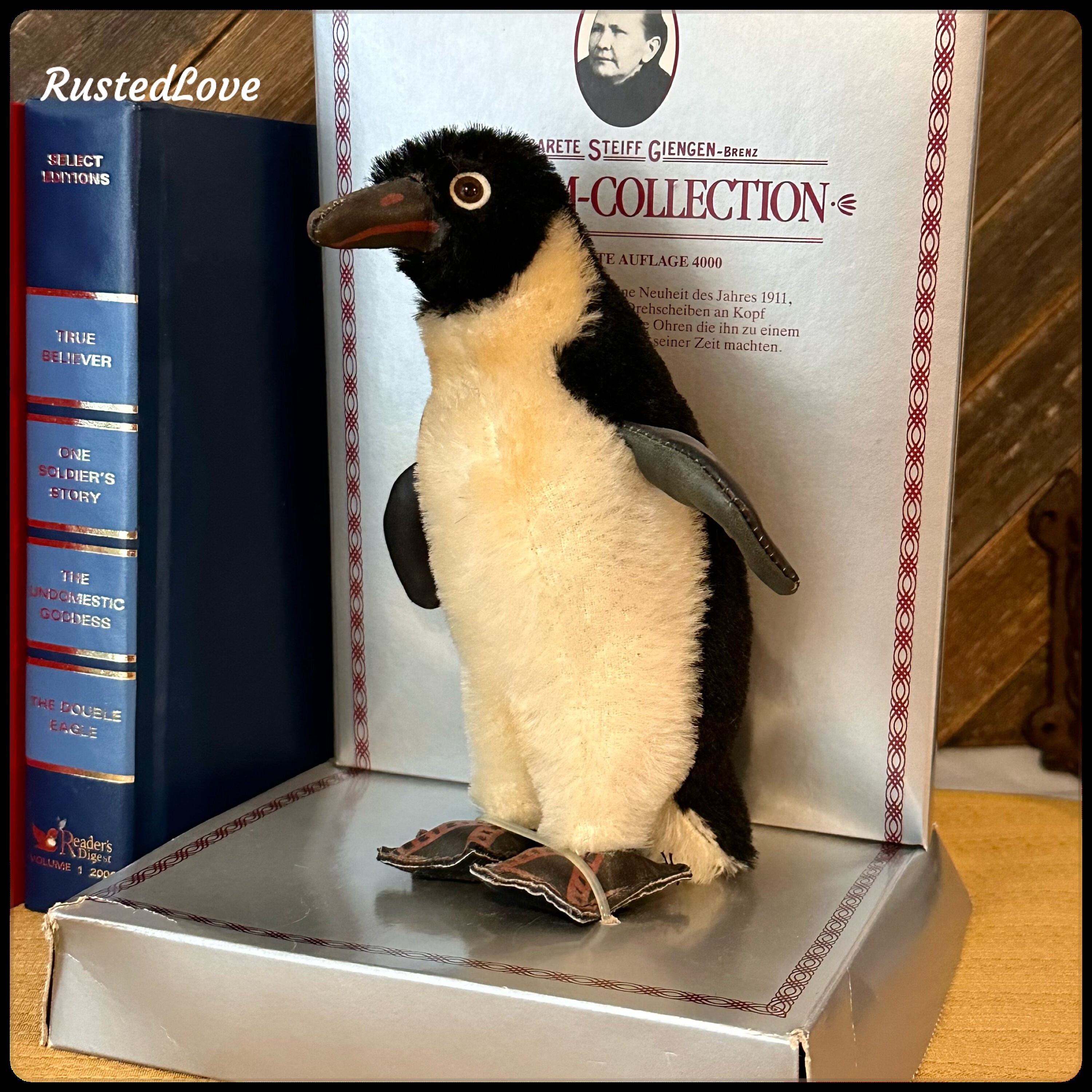 Steiff penguin vintage hot sale