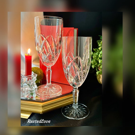 Waterford Brookside Ice Tea Glasses / Brookside Marquis Collection Ice Tea Glasses / Brookside Ice Tea Glasses / Waterford Ice Tea Glasses 2