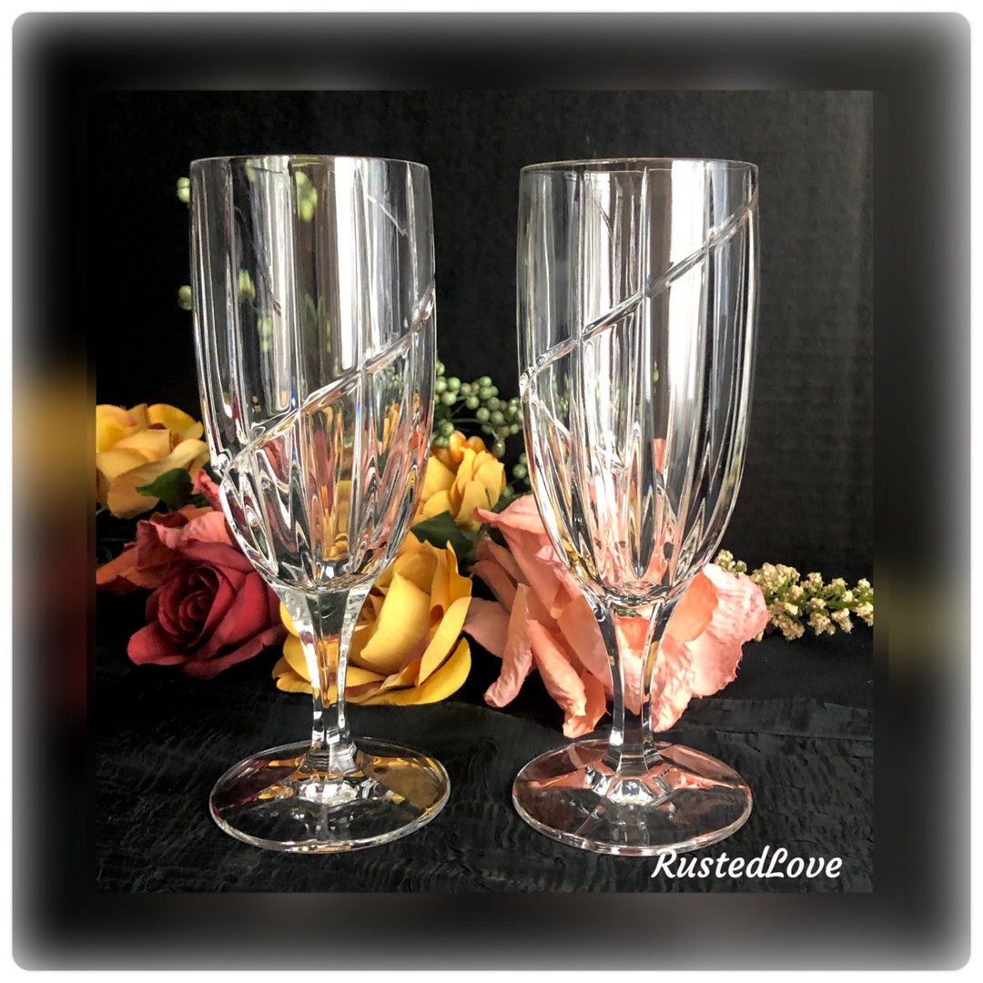 Mikasa Uptown Glasses / Ice Tea Glasses / Vintage Mikasa Etsy