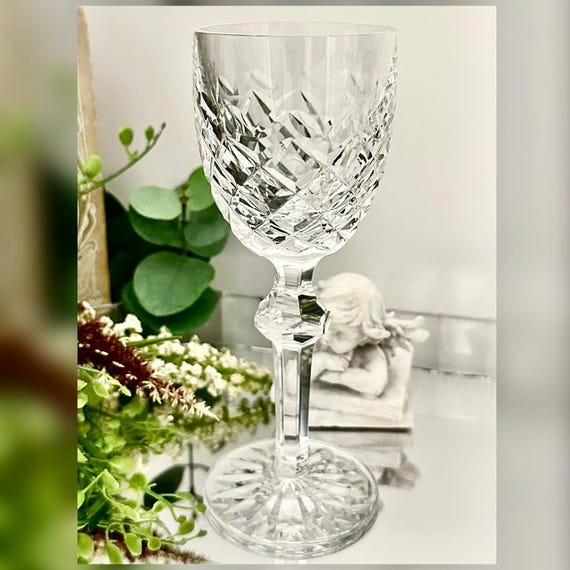 Waterford Powerscourt Crystal Port Wine Glass Vintage Replacement Stem