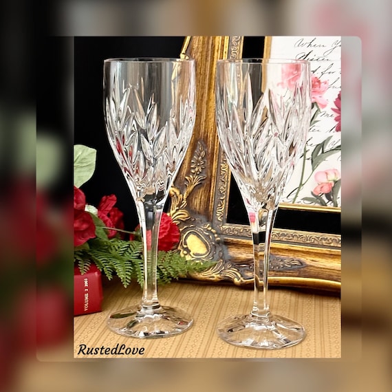 Gorham Star Blossom Wine Glasses / Star Blossom Gorham Wine Glasses / Vintage Gorham Wine Glasses / Vintage Gorham Blossom Wine Glasses - 2
