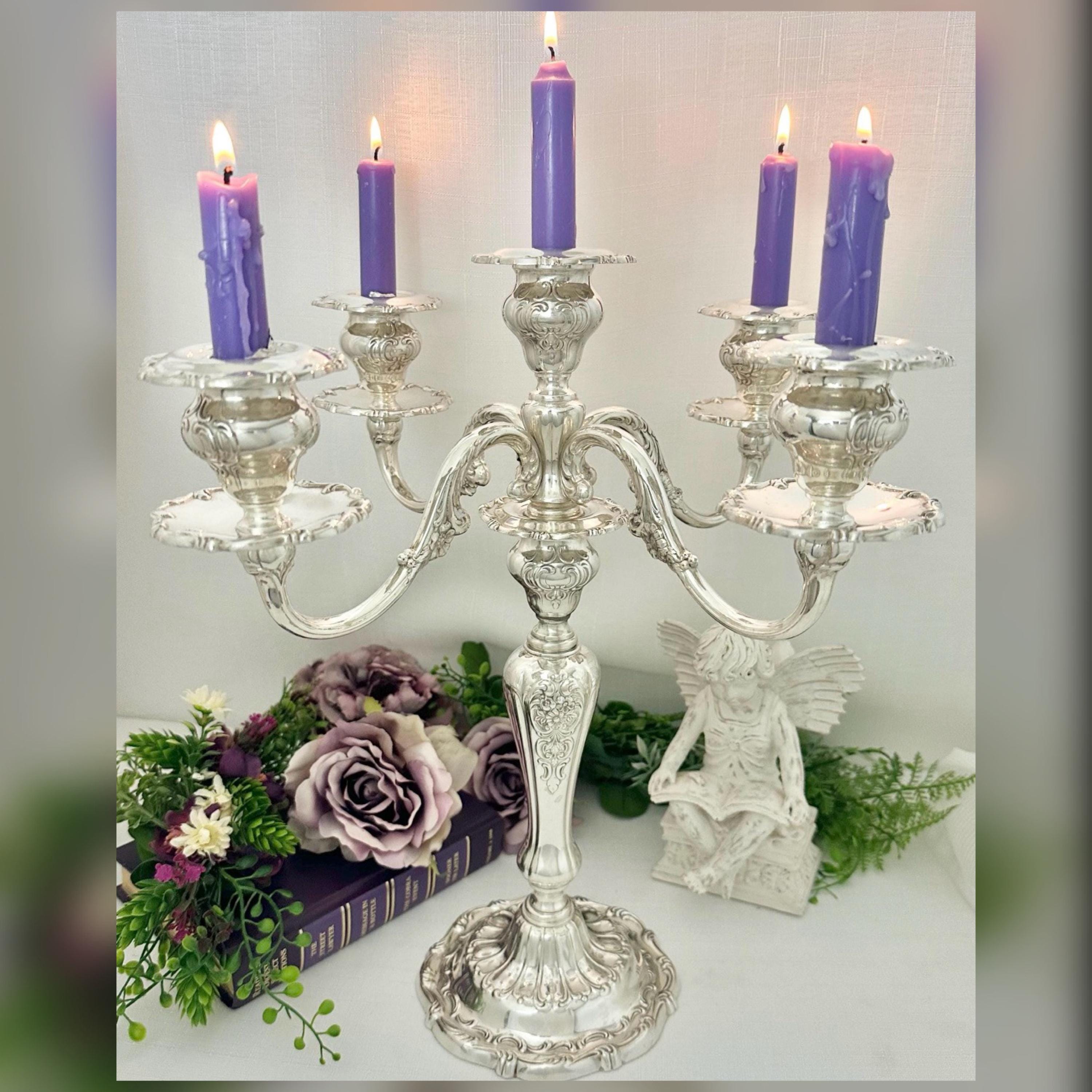 Sterling Silver Candelabra Gorham - Etsy