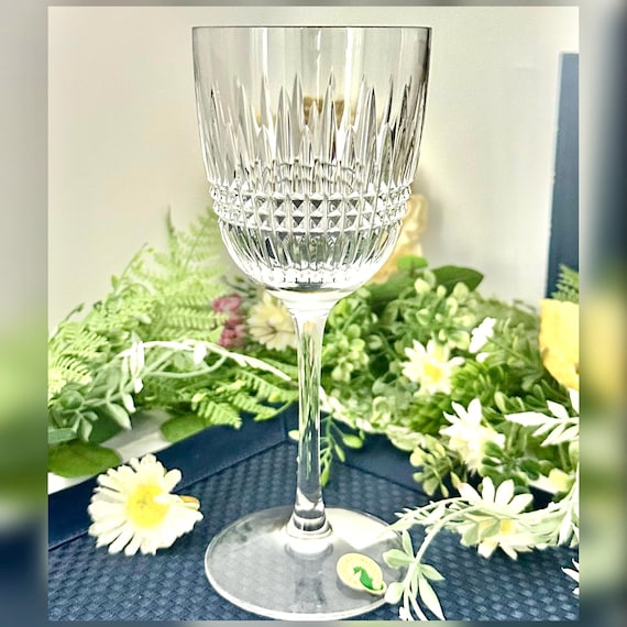 Waterford Lismore Diamond Red Wine Goblet 8" Replacement Glass Crystal Stemware