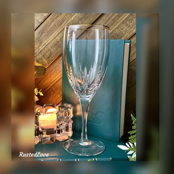 Lenox Firelight Gold Ice Tea Glass / Firelight Ice Tea Glass / Firelight No Panel Cut Ice Tea Glass / Lenox Blown Glass Ice Tea Glass - 1