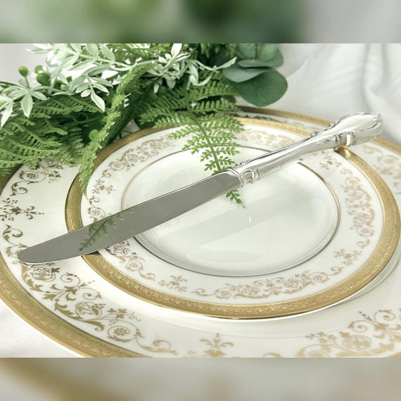 Towle Sterling Silver Legato Modern Knife / Silver Legato Replacement Knife / Towle Legato Silverware Knife / Vintage Legato Towle Flatware