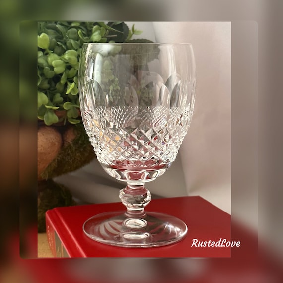 Waterford Colleen Water Glass / Waterford Crystal Colleen Water Glass / Colleen Waterford Crystal Glass / Waterford Vintage Colleen Glass -1