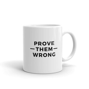 Fitness Mug Gym Workout Cup - Quote 495 Mug / Workout Gifts / Gym Gifts / Motivational Saying Mugs