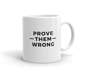 Fitness Mug Gym Workout Cup - Quote 495 Mug / Workout Gifts / Gym Gifts / Motivational Saying Mugs