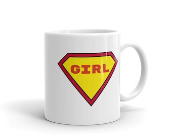 Funny Taza de superhéroes tazas cómicas personalizadas para las niñas / taza de café, taza de viaje, tazas de cita divertida, regalo de cumpleaños para los hombres y las mujeres