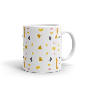 Coffee Mug Terrazzo Tile Pattern 20 Mug, Unique Coffee Mugs, Novelty Coffee Cup, Gift Idea