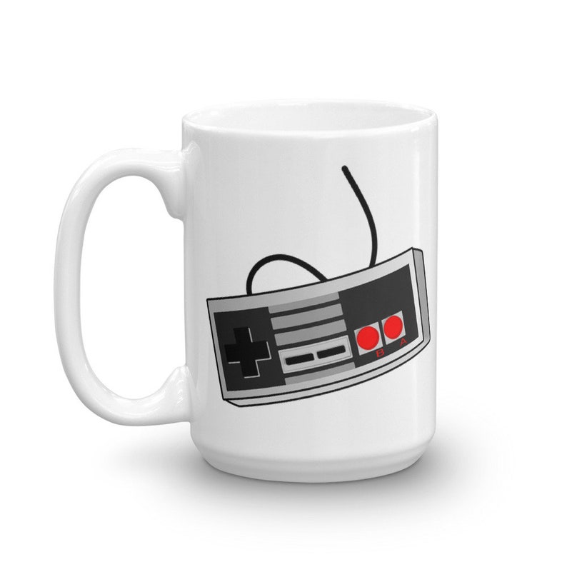 Video Game Classic Controller Mug Unique Coffee Mugs Novelty Etsy