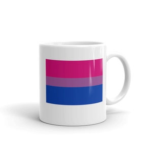 Bisexual Mug Pride Flag Mugs  Queer Gifts / Gay Pride Mug / LGBTQ Gifts