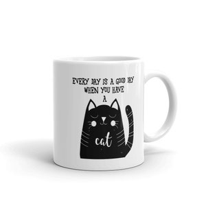 Cat Lover Mug, Style (17) | Coffee Mug, Travel Mug, Funny Quote Mugs,Birthday Gift For Men & Women